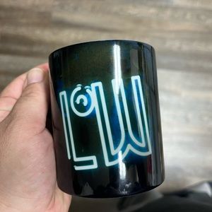 Mugs with neon light theme any name.